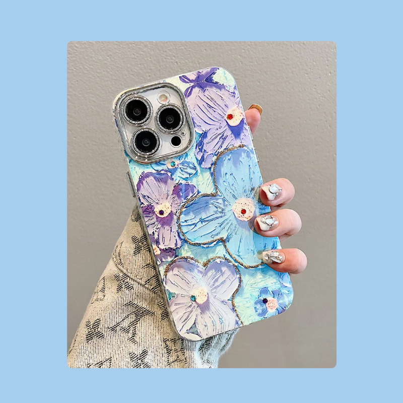 Oil Painting Flowers Mobile Phone Case