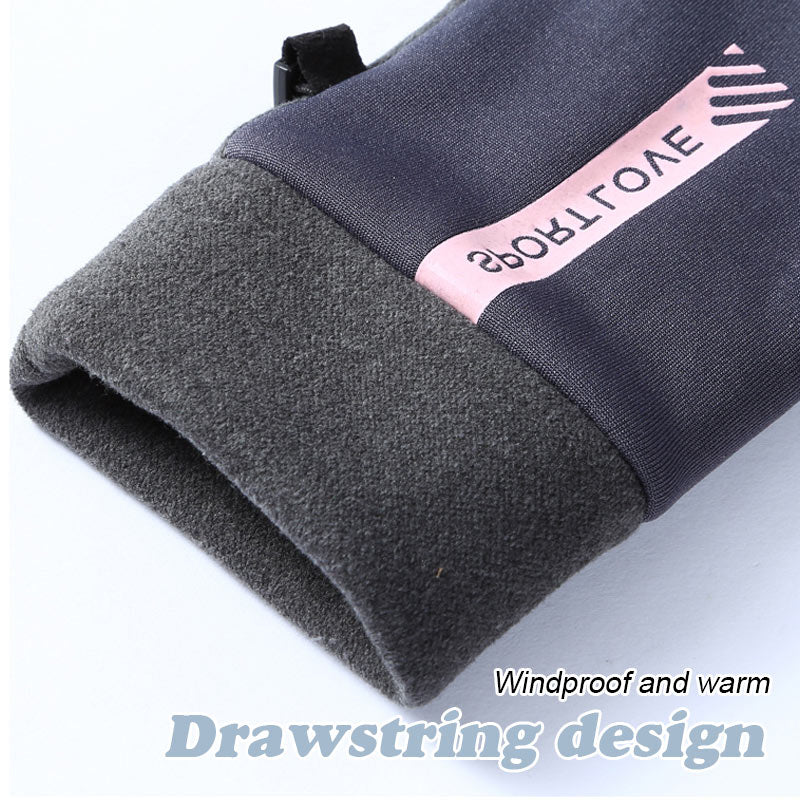 Winter Men's And Women's Warm Waterproof Anti-Slip Gloves