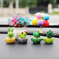Cute Cactus Small Potted Car Ornaments