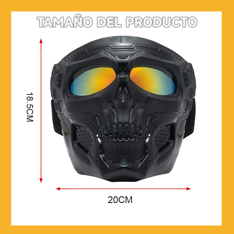 Gafas Para Casco De Moto/Skull horror helmet mask