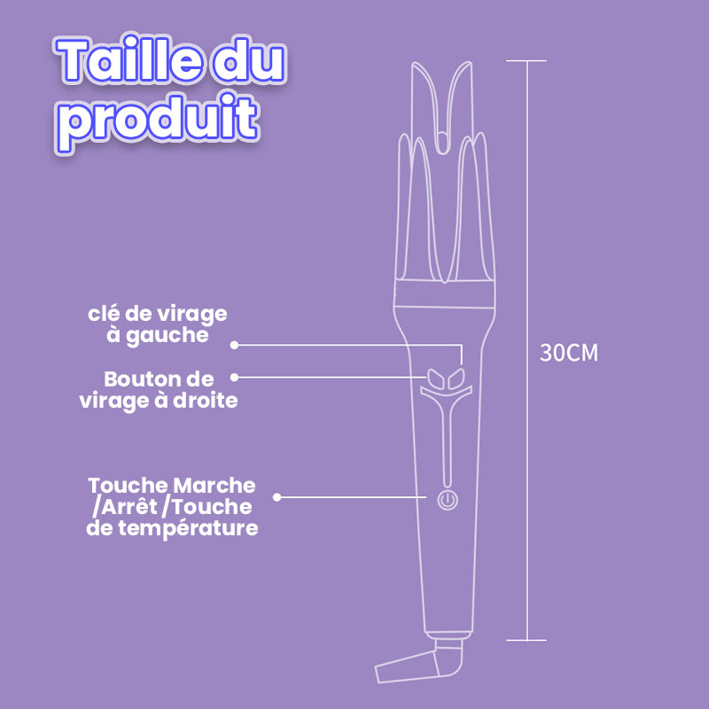 Fer À Friser Entièrement Automatique