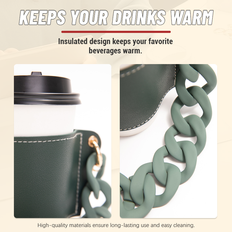 Removable Chain Cup Cover Coffee Cup Cover