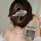 Metal Skull Hand Twist Clip Hair Accessory