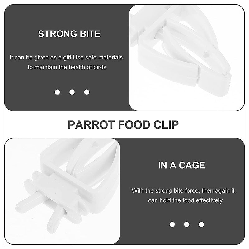 Parrot Fruit And Vegetable Tongs（2pcs)