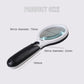 Double Lens Led Light Racket Magnifying Glass