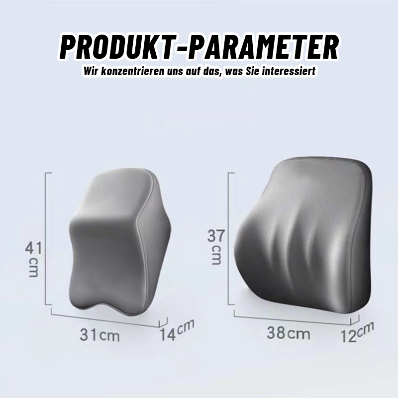 Auto-Kopfstützen- und Taillenstützenset/Car headrest and waist support set