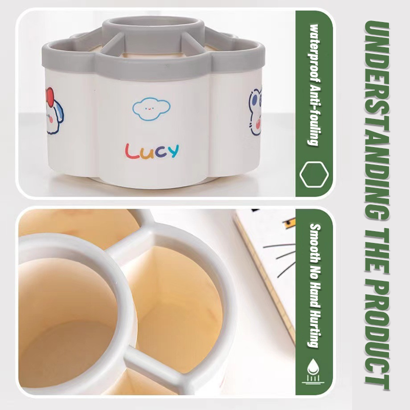 Stylish And Cute 360-Degree Rotating Pen Holder