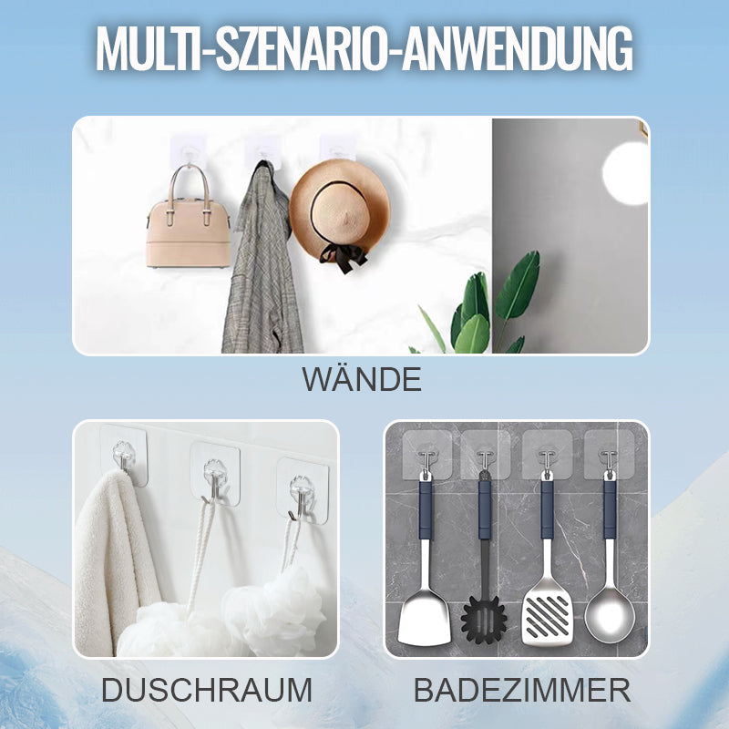 Transparenter, nahtloser Haken（25 Packungen）