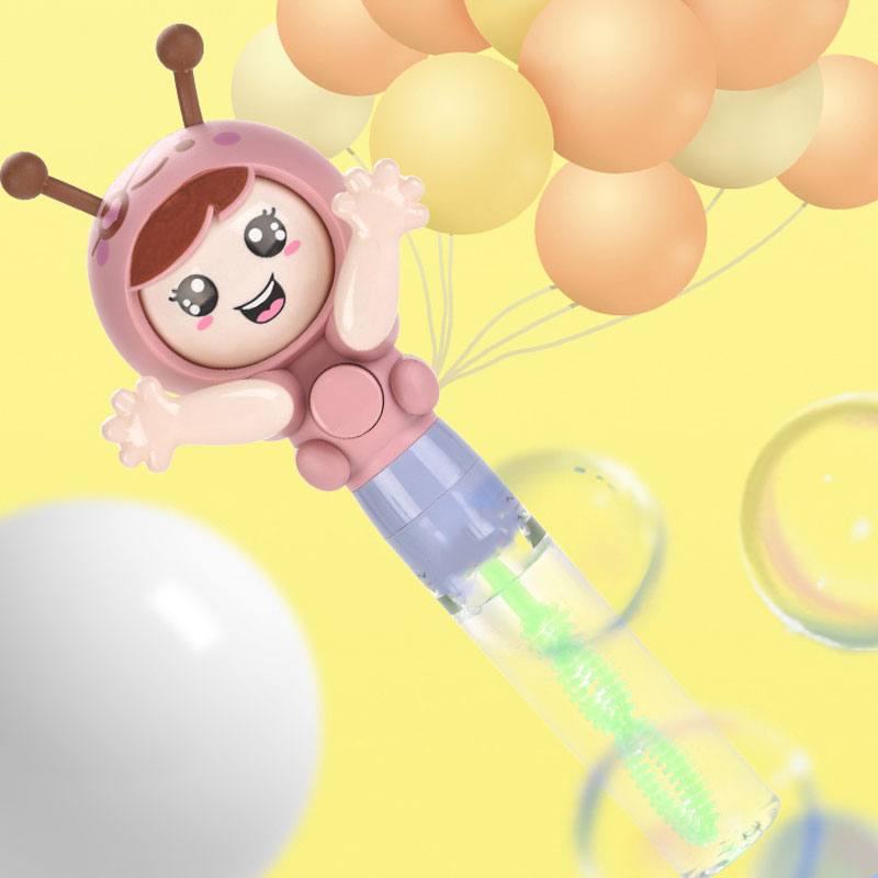 Cute Face Changing Bubble Wand