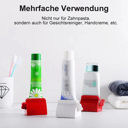 Rollender Zahnpasta-Quetscher