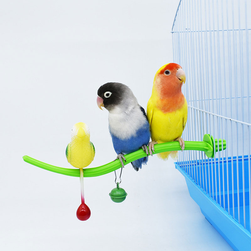 Parrot Cage Corner Stand Standing Toy Supplies