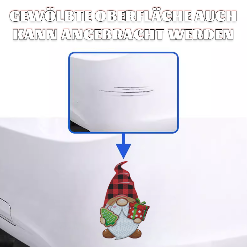 Weihnachtswaben-Reflektierende Magnetische Aufkleber/Reflective Light Bulb Magnet Decorations