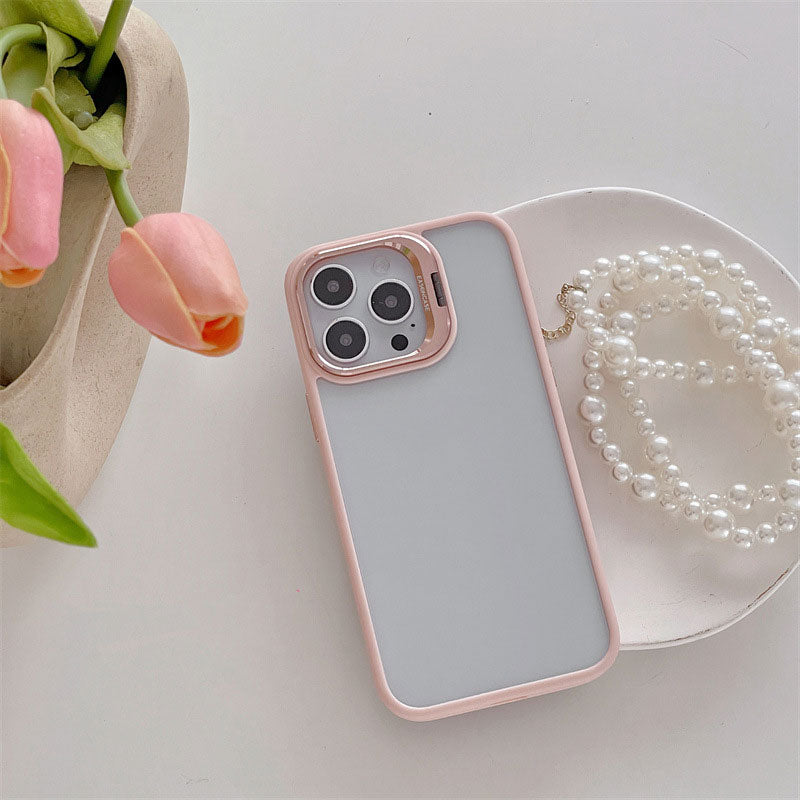 Lens Flip Holder Phone Case