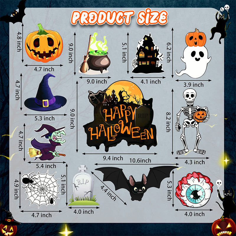 Halloween Car Stickers Magnetic