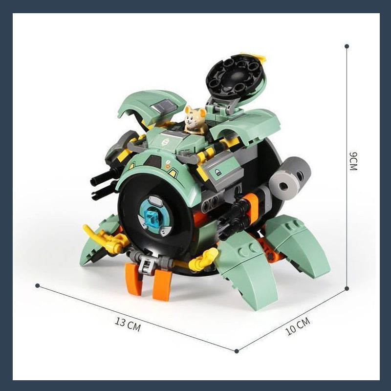 Juguetes De Bloques De Construcción De Overwatch/Overwatch building blocks toys