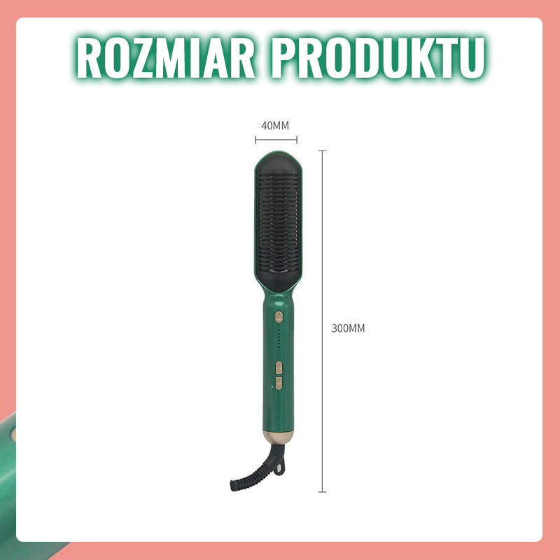 Prosty Grzebień Prostujący Włosy Do Kręconych Włosów/Ionizing Hair Straightening Comb