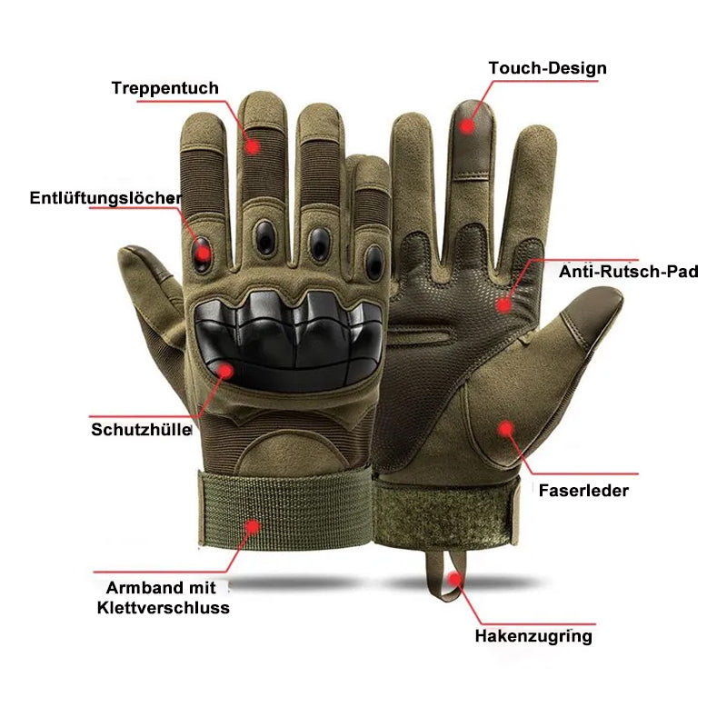 Taktische Outdoor-Vollfingerhandschuhe/actical Fitness Cycling Touch Gloves