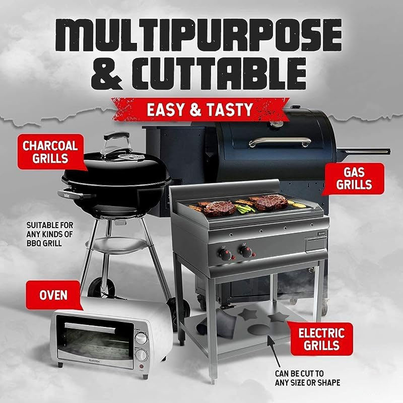 Bbq Mat With Cutting Strips