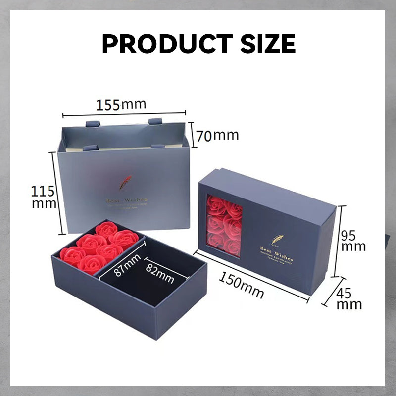 Six Roses Jewelry Box