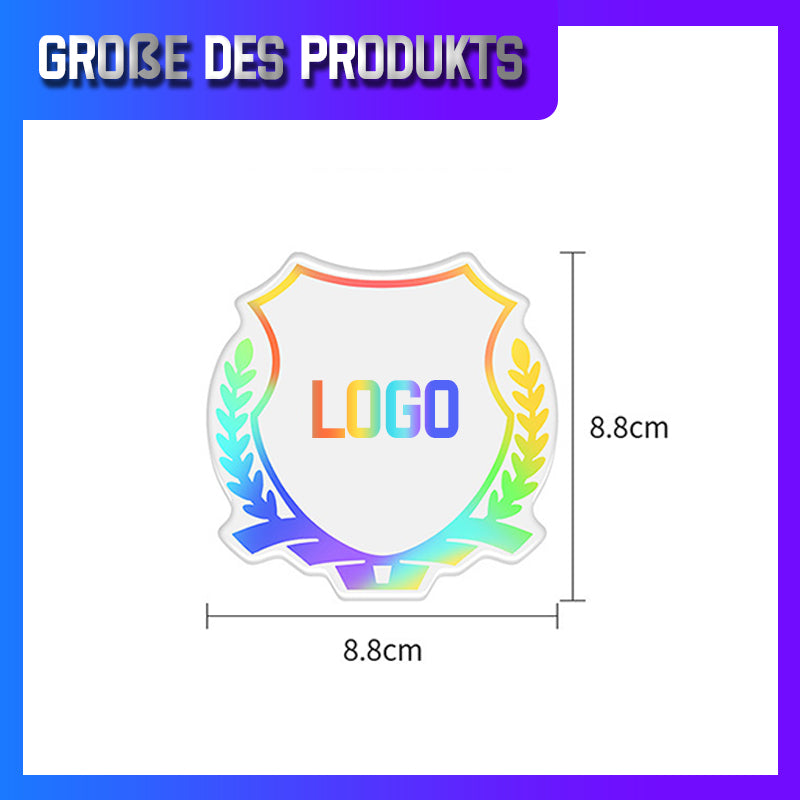 Galvanische Autoaufkleberdekoration