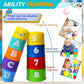Children'S Jenga Le Educational Toy Rainbow Tower