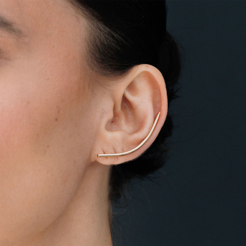 Minimalist Line Earrings