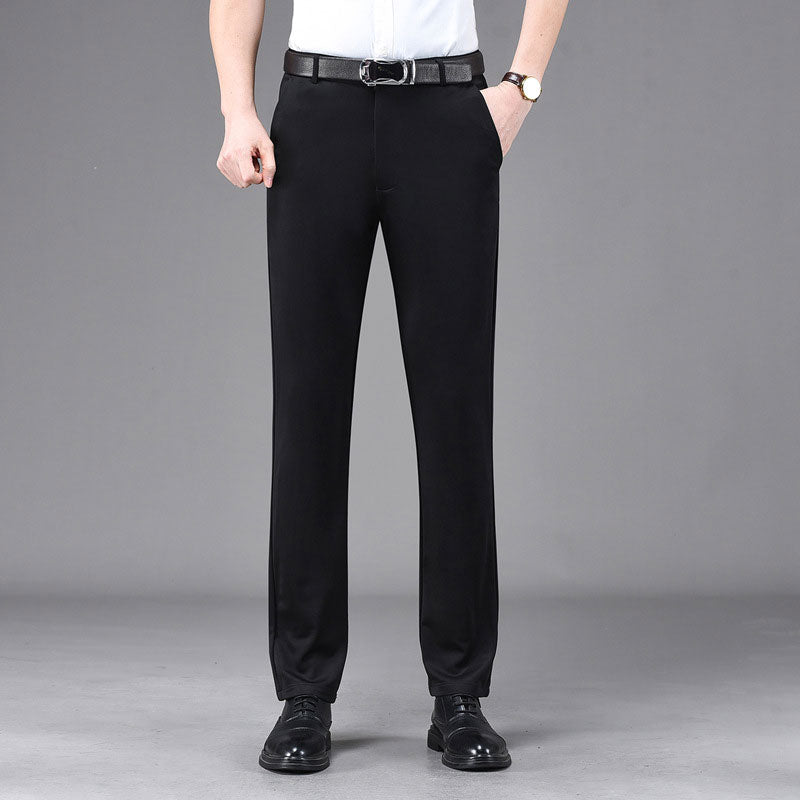 Men'S Casual Elastic Suit Pants