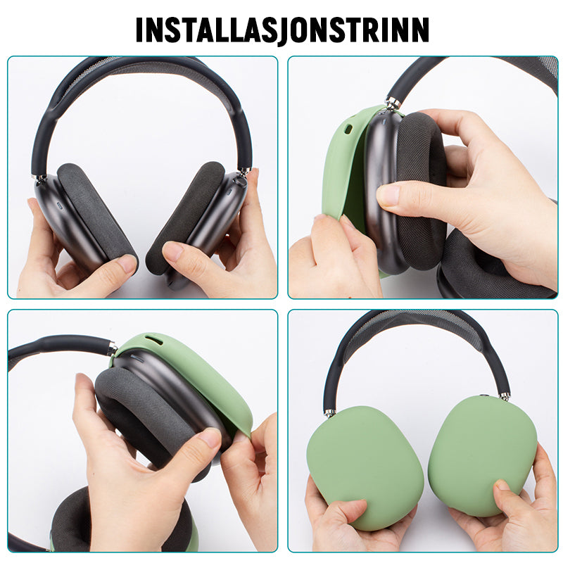 Antikollisjonsdeksel For Hodetelefoner I Silikon / Silicone earphone anti-collision cover