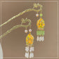 Retro Tassel Luminous Lantern Hairpin