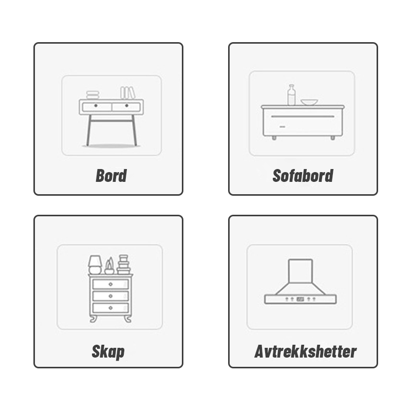 Sikkerhet Bordhjørne Beskyttelsesdeksel/Safety Table Corner Protective Cover
