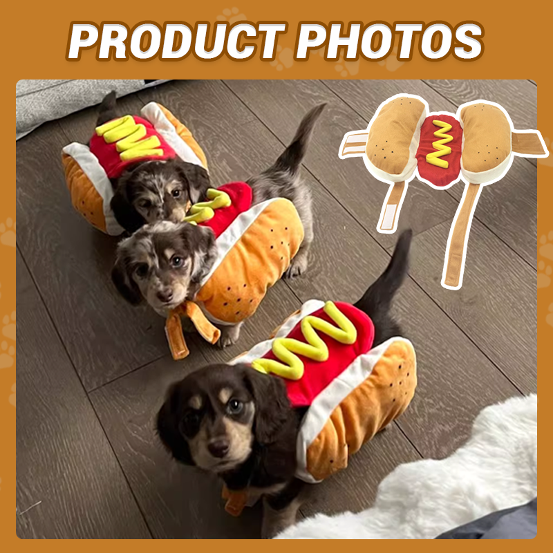Hot Dog Pet Costume