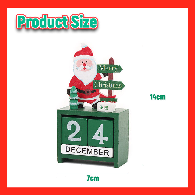 Christmas Calendar Countdown Ornaments