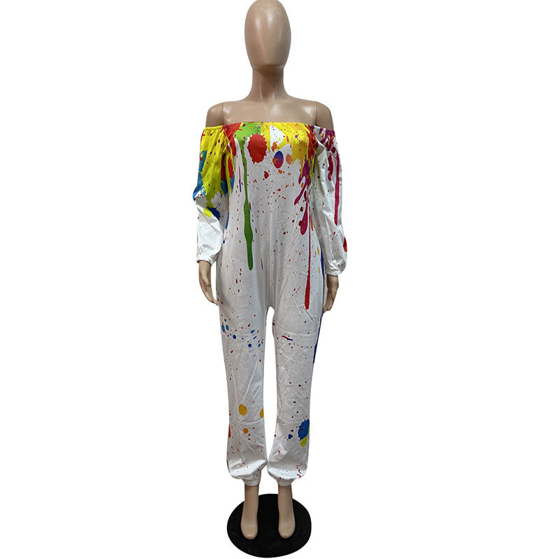 Women'S Loose Strapless Jumpsuit