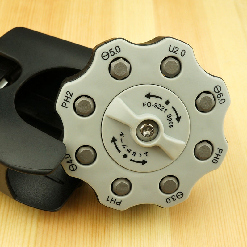 Portable Two-Way Ratcheting Labor-Saving Screwdriver