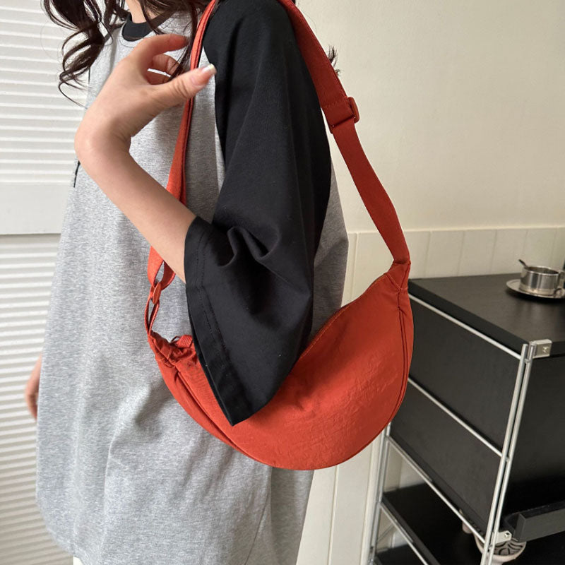 One Shoulder Messenger Nylon Underarm Bag