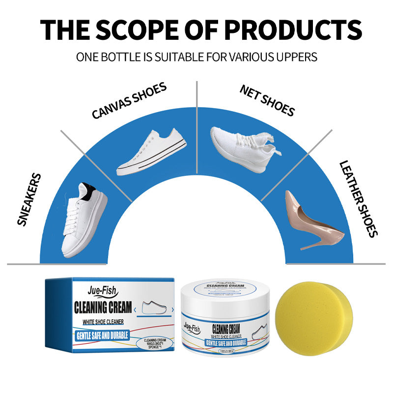 High-Efficiency White Shoe Cleaning Paste