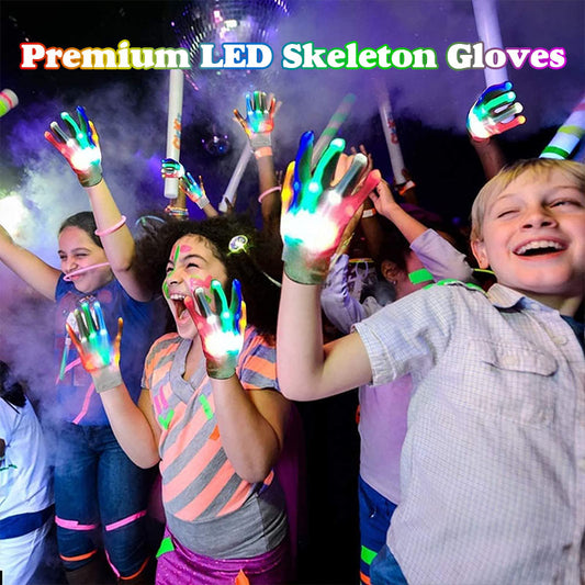 Halloween Glow Warm Gloves