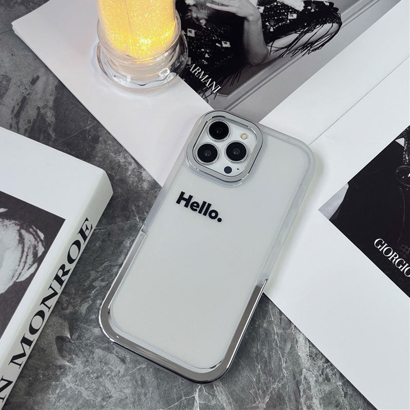 Electroplating Anti-Drop Mobile Phone Case