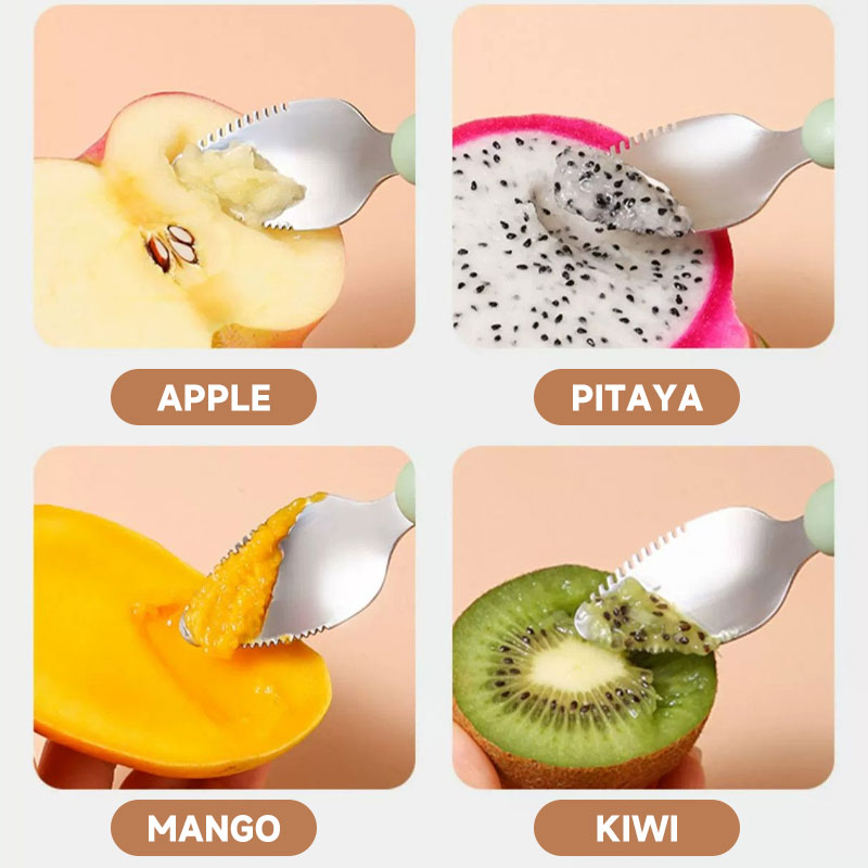 Good-Looking Double-Headed Children's Spoon