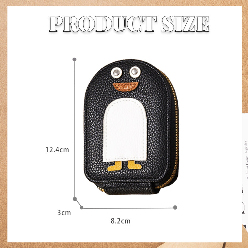 Cartoon Penguin Card Storage Bag