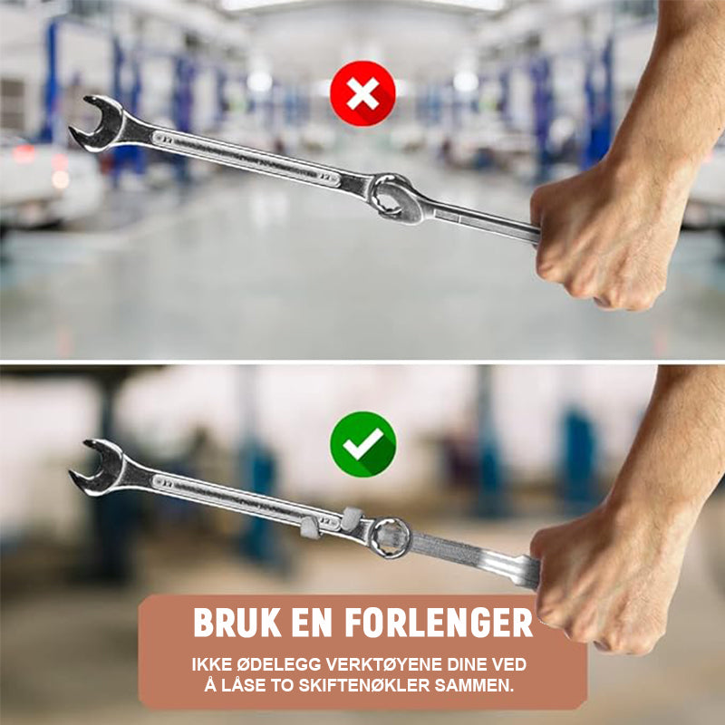 Forlengelsesverktøy For Skiftenøkkel/universal wrench extension tool