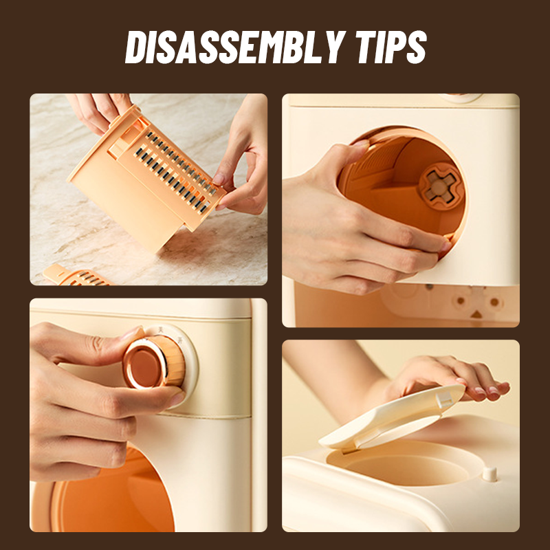 Multifunctional Kitchen Drum Grater