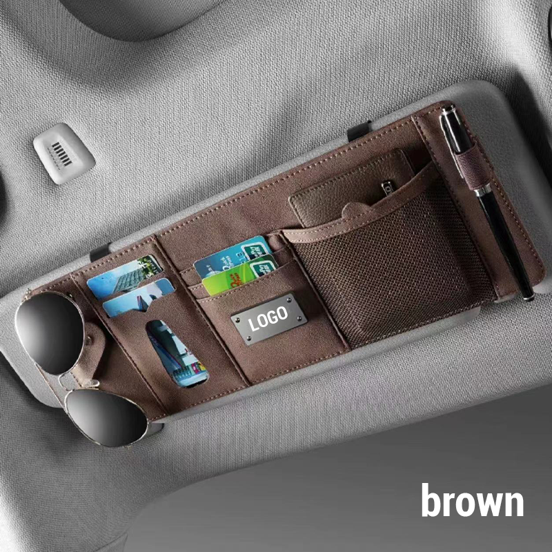 Car Sun Visor Storage Bag