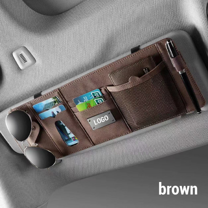 Car Sun Visor Storage Bag