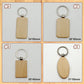 Personalized Wooden Keychain