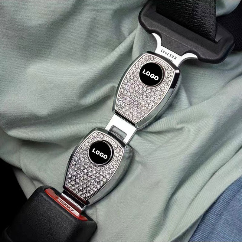 Diamond-Encrusted Seat Belt Extender