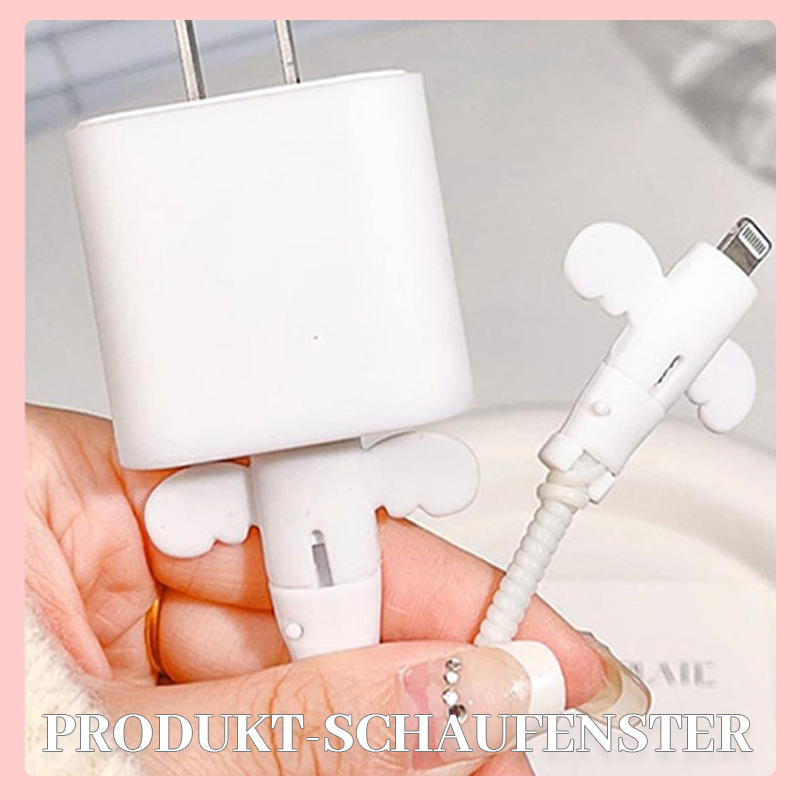 Engelsflügel Datenkabel Schutzhülle (3 Stück) / Angel Wings Data Cable Protective Case