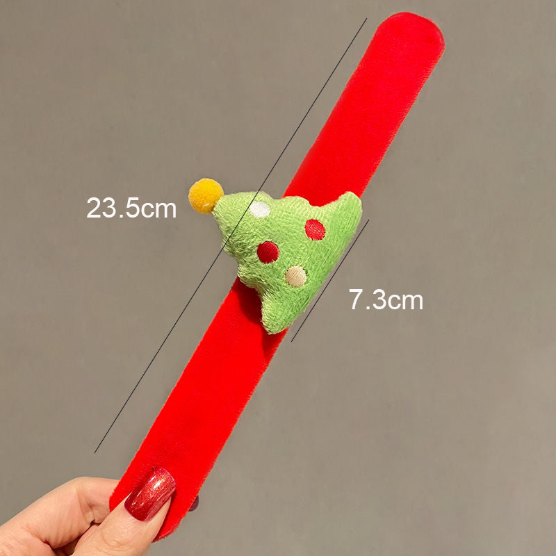 Christmas Snap Ring Buckle Bracelet