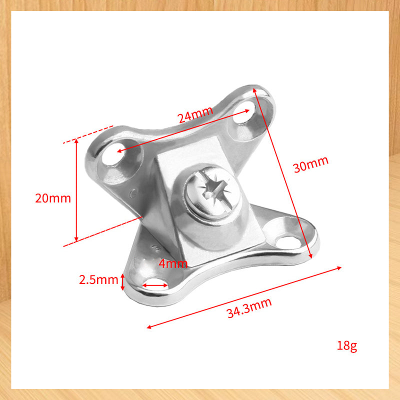 Sommerfuglkobling For Skap I Sinklegering/Zinc alloy cabinet butterfly connector