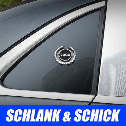 Auto-Metall-Weizenähren-Aufkleber（2er-Pack）/Metal wheat ear side mark